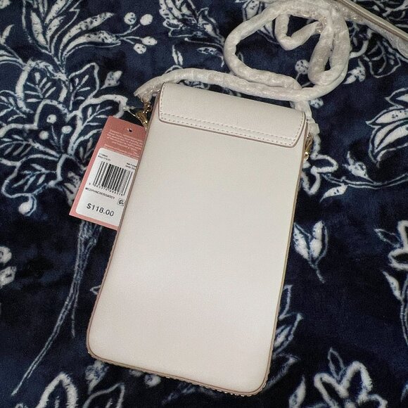 NWT Radley London RHS Leather Phone Crossbody - Chalk - Picture 3 of 5